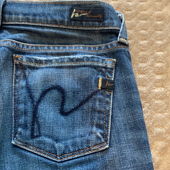 Citizens of Humanity Kelly Crop Skinny Jeans NWOT - Picture 5 of 12